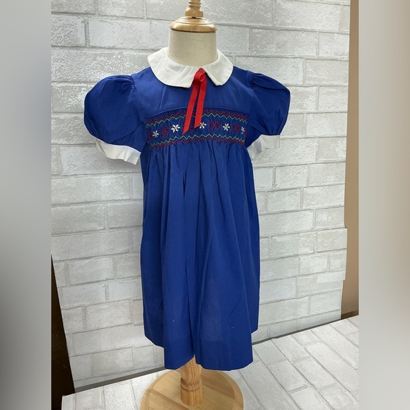 Disney Other - Disney vintage Blue and White Winnie the Pooh Dress